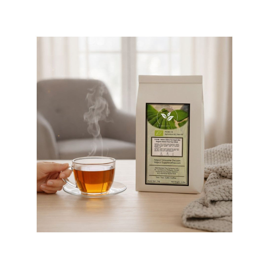 Organic Detox Free Your Mind in Bulk 100g